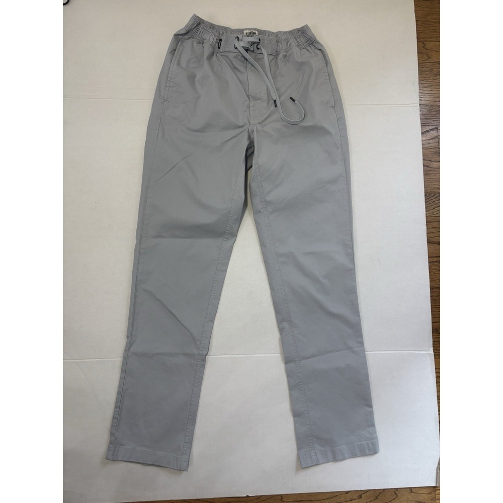 Linksoul Drifter Tempus Fugit Mens Chino Jogger Pants Sz Medium Blue Gray Golf